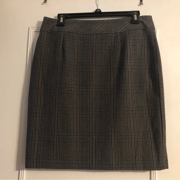 Architect plaid skirt - Picture 2 of 2